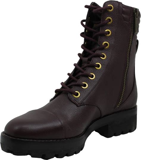 Michael Michael Kors Womens Bastian Combat Ankle Boots 